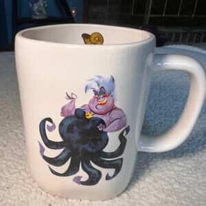 Rae Dunn Disney Villains Ursula Mug Poor Unfortunate Souls Artisan Collection